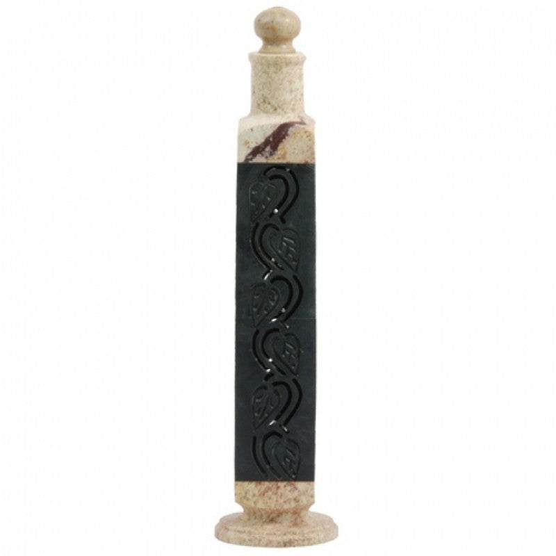 Soapstone Tower Leaf Burner