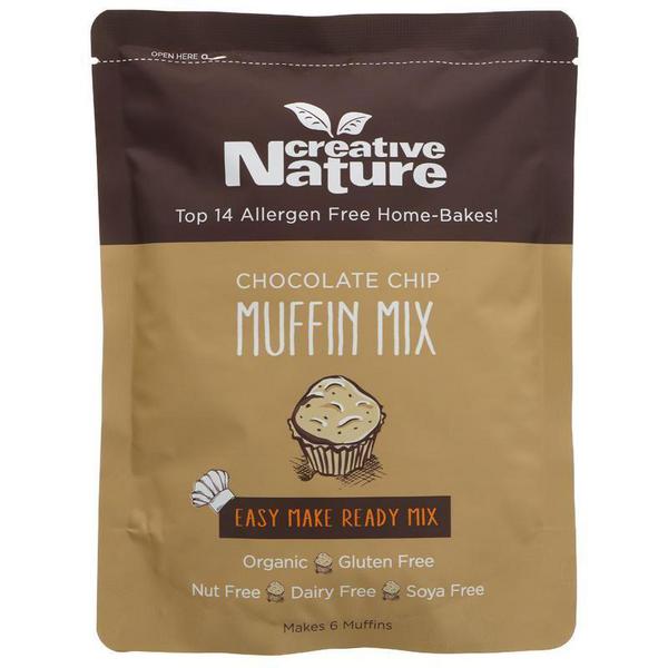 Creative Nature Organic Chocolate Chip Muffin Mix 250g