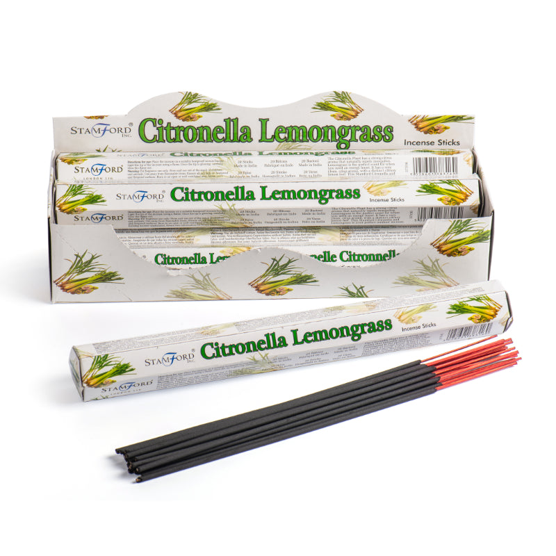 Incense Sticks - Citronella Lemongrass Stamford - 20 Sticks