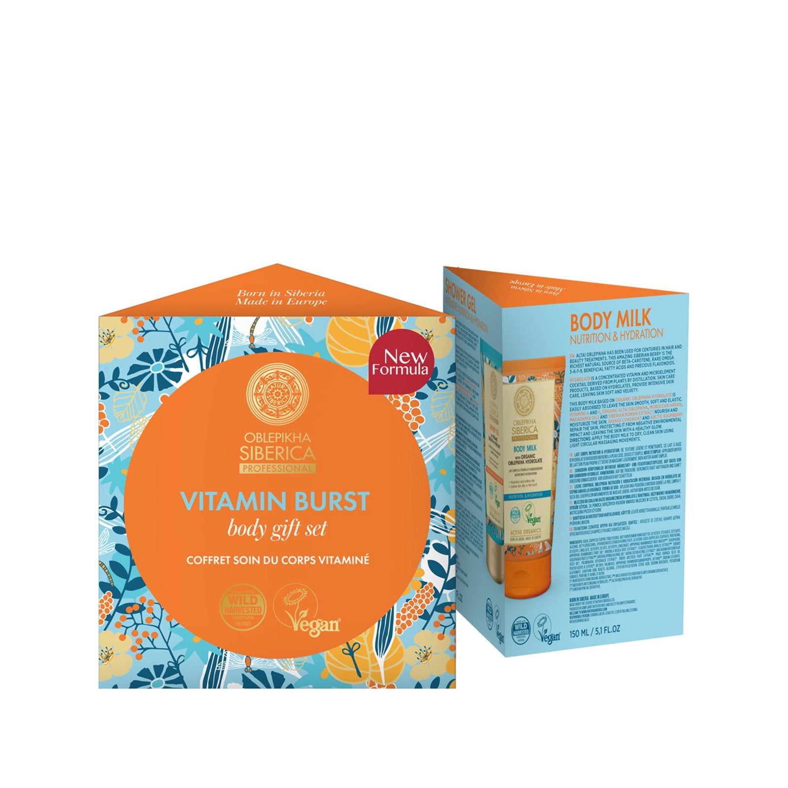 Natura Siberica OBLEPIKHA SIBERICA "Vitamin Burst" Body Gift Set