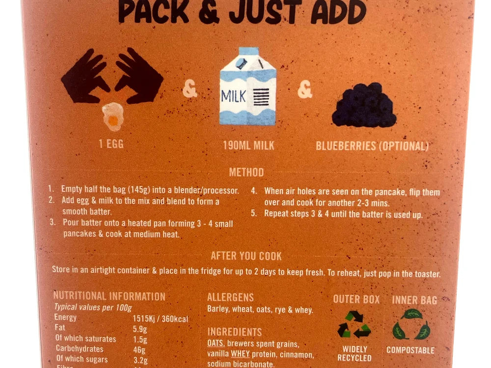 BiaSol Protein Pancake Mix 290g