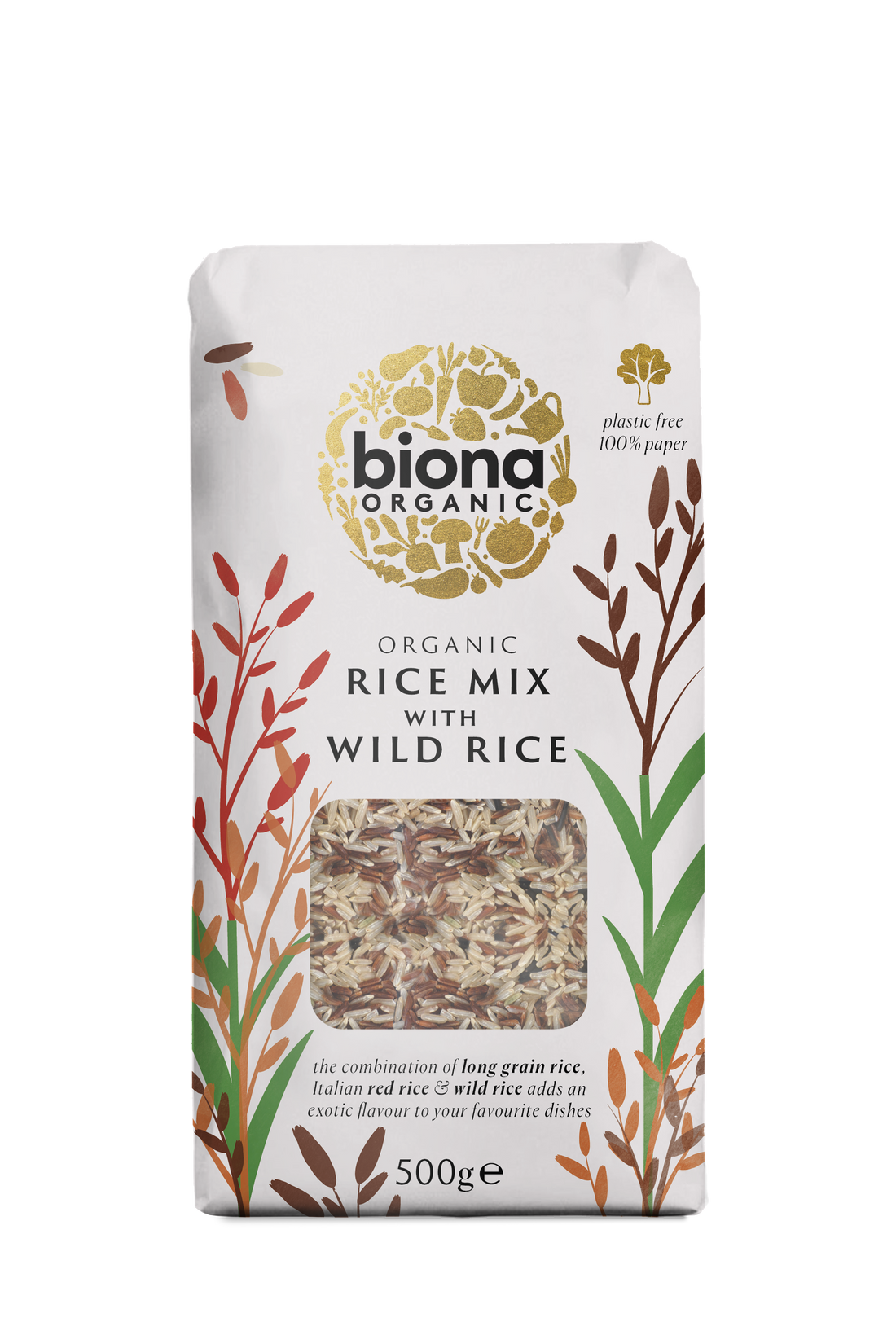 Biona Organic Rice Mix with Wild Rice 500g