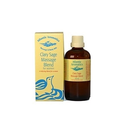 Atlantic Aromatics Clary Sage Massage Blend for Women