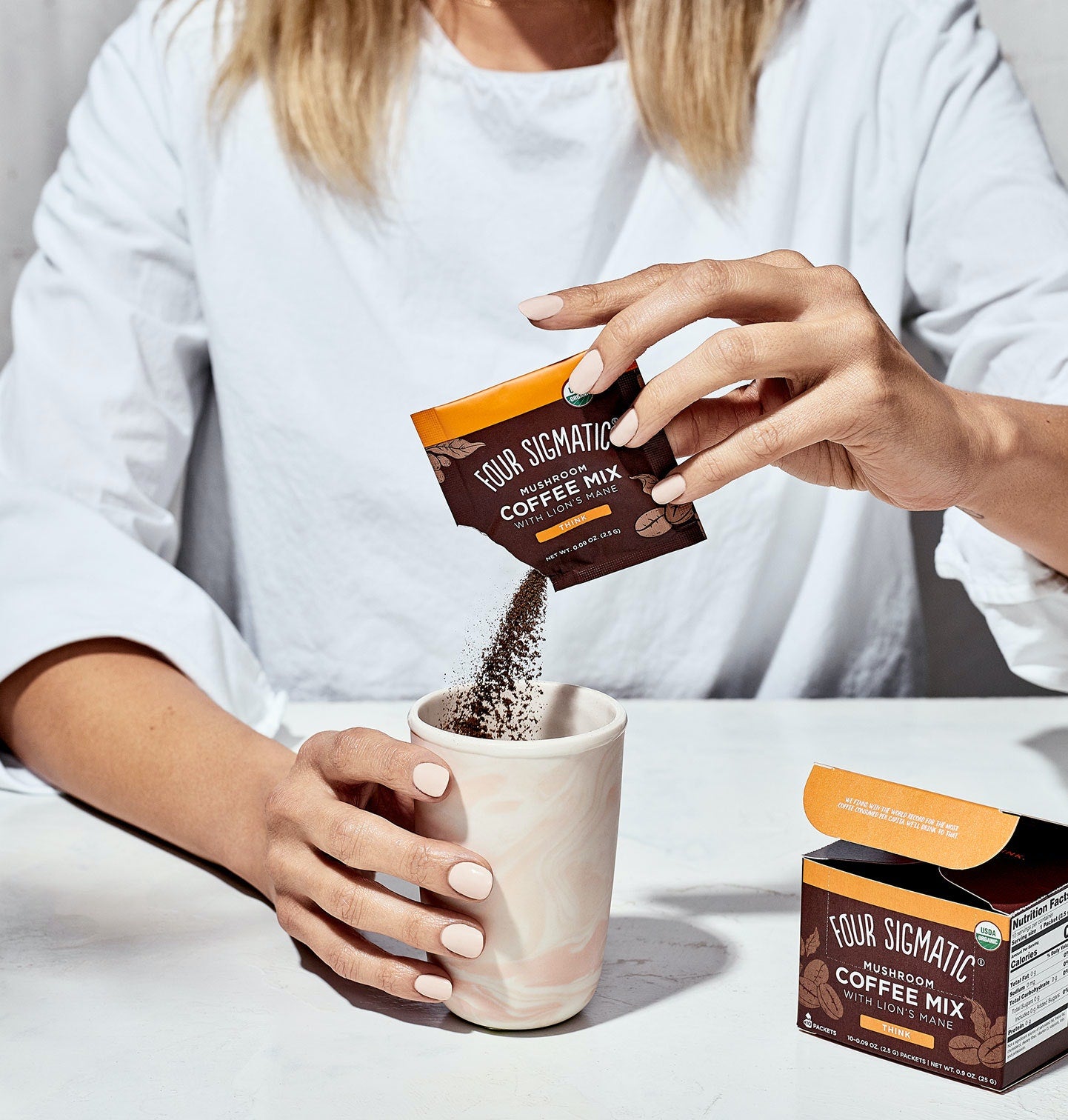 Four Sigmatic Organic Mushroon Coffee Mix w/Lion&