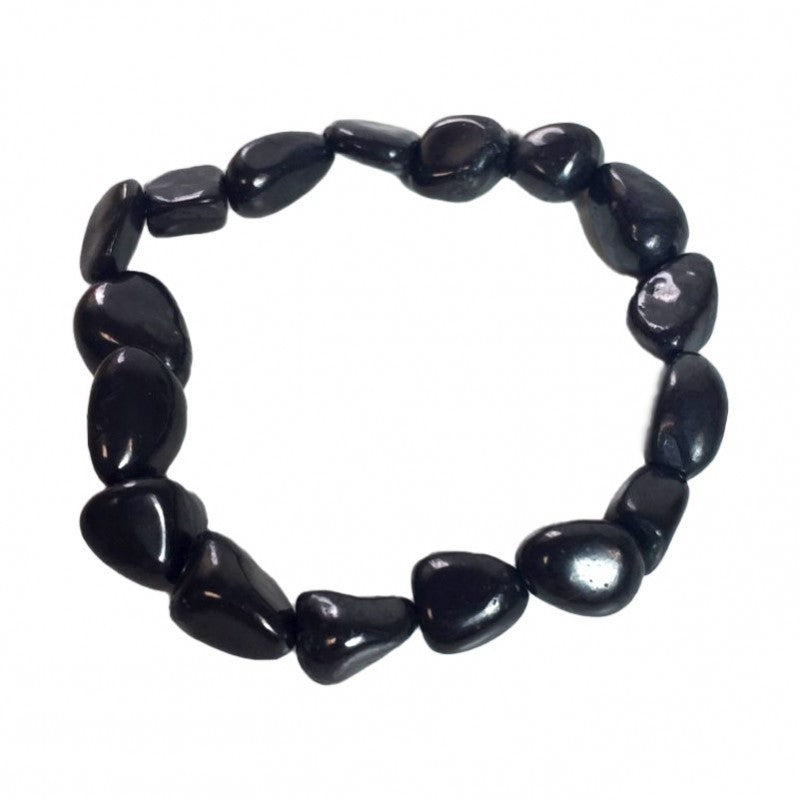 Shungite Bracelet Tumbled Stone