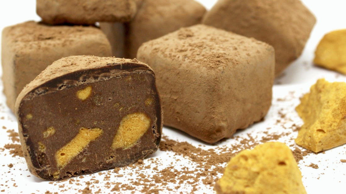 Booja Booja Organic Chocolate Truffles (Honeycomb Caramel) (92g)