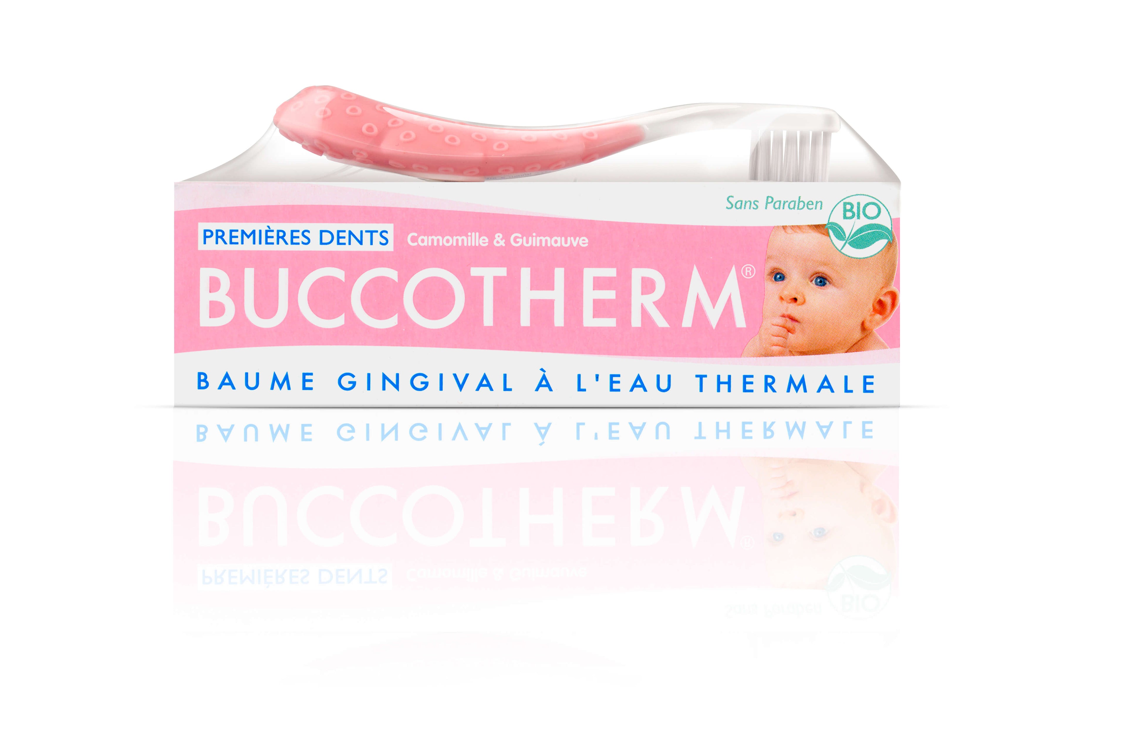 Buccotherm Teething Gel 50ml + Free Toothbrush