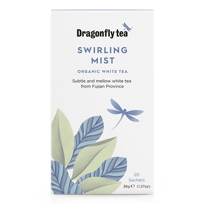 Dragonfly Organic Swirling Mist Organic White Tea Tea (20 T/Bags)