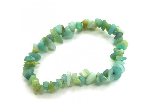 Amazonite 55mm Chip Bracelet