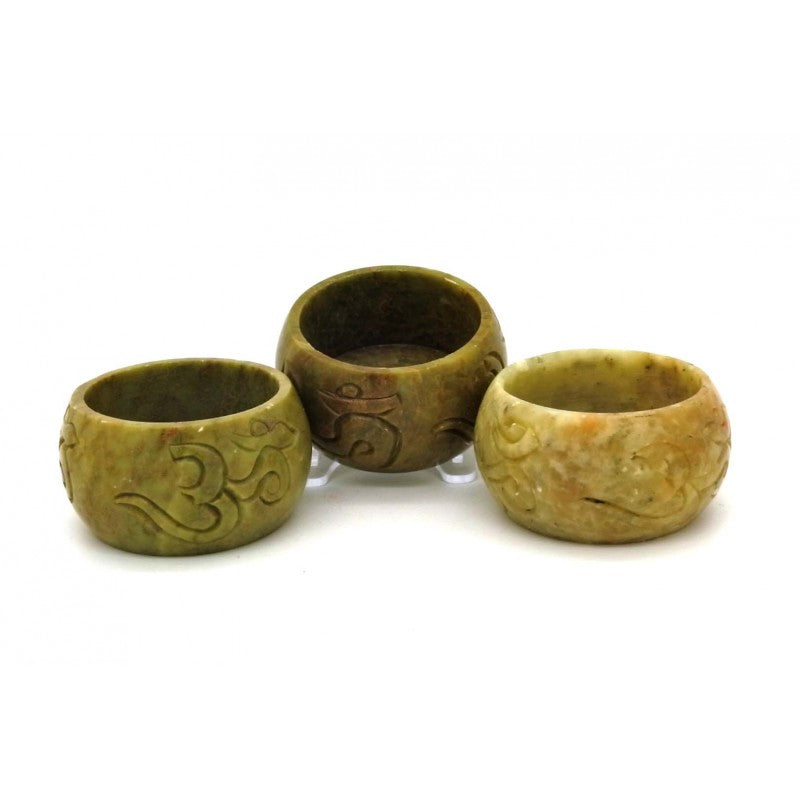 Soapstone OM Tea Light Holder