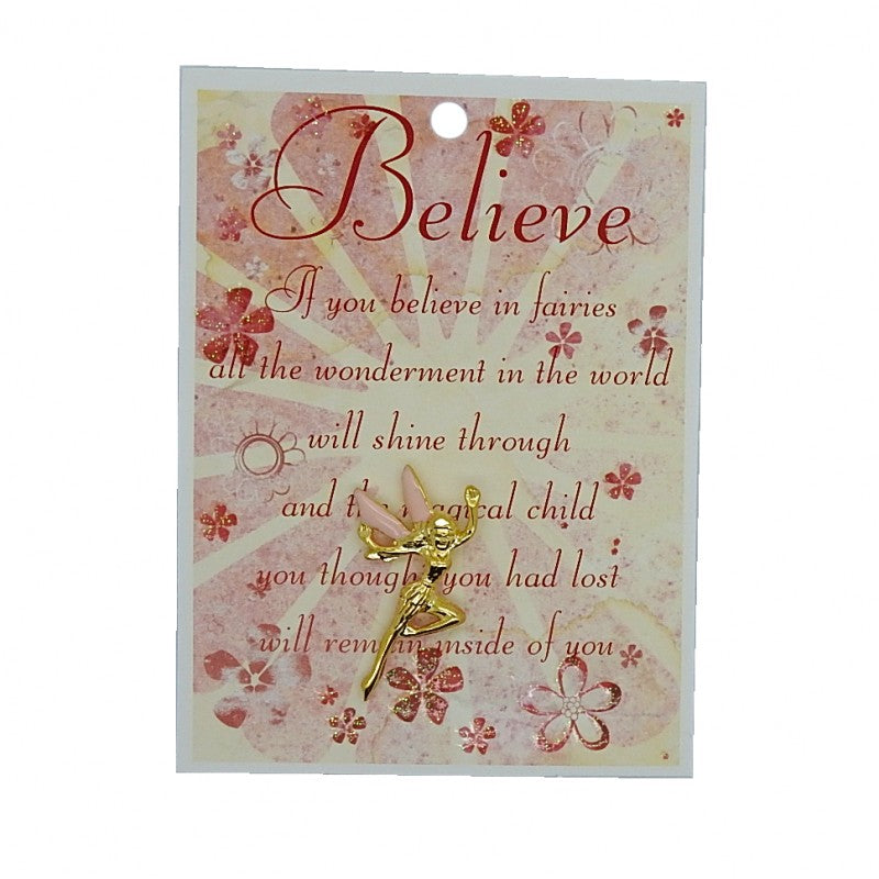 Forever Fairies "Believe" Pin