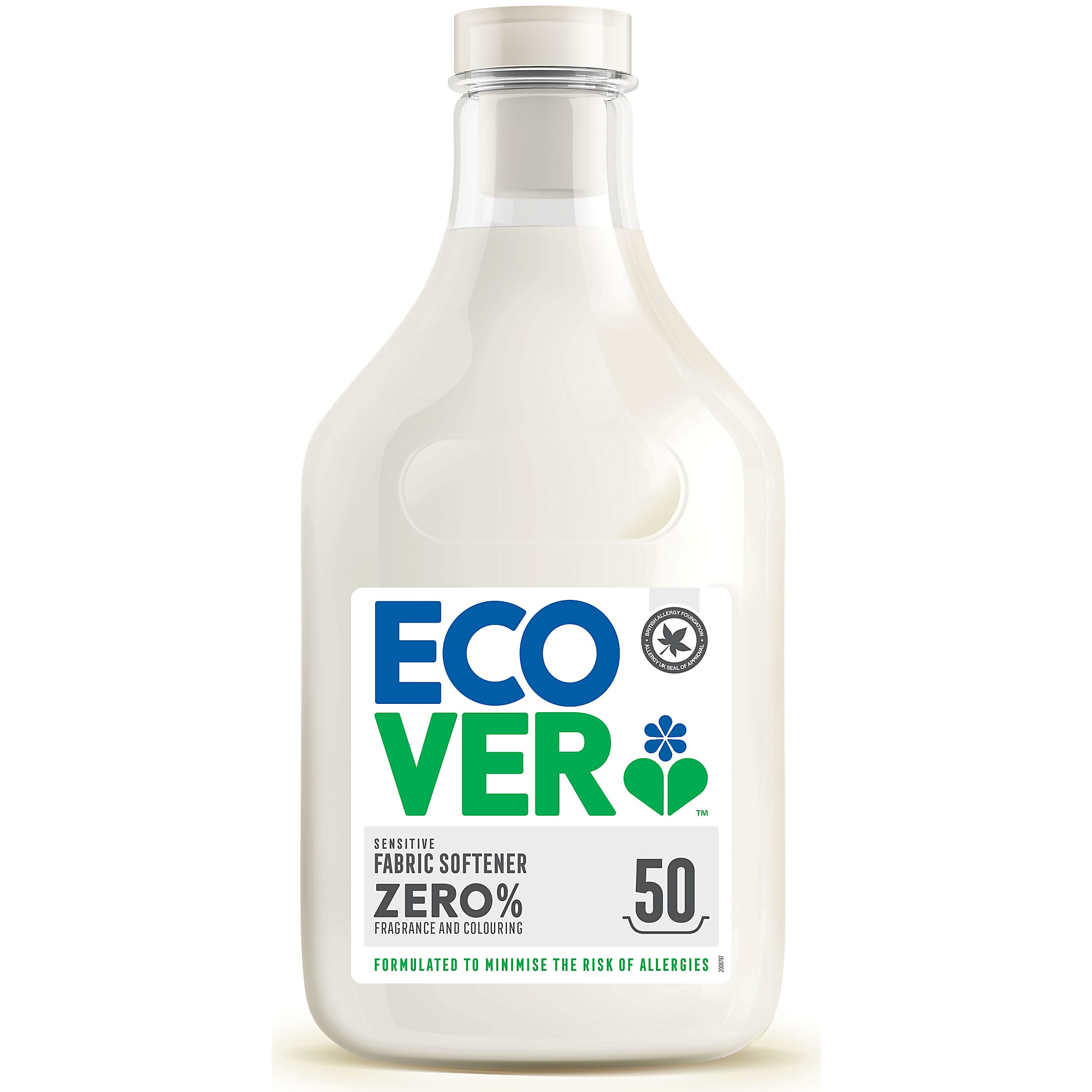 Ecover Sensitive Fabric Softener ZERO% Fragrance & Colouring 1.5Ltr