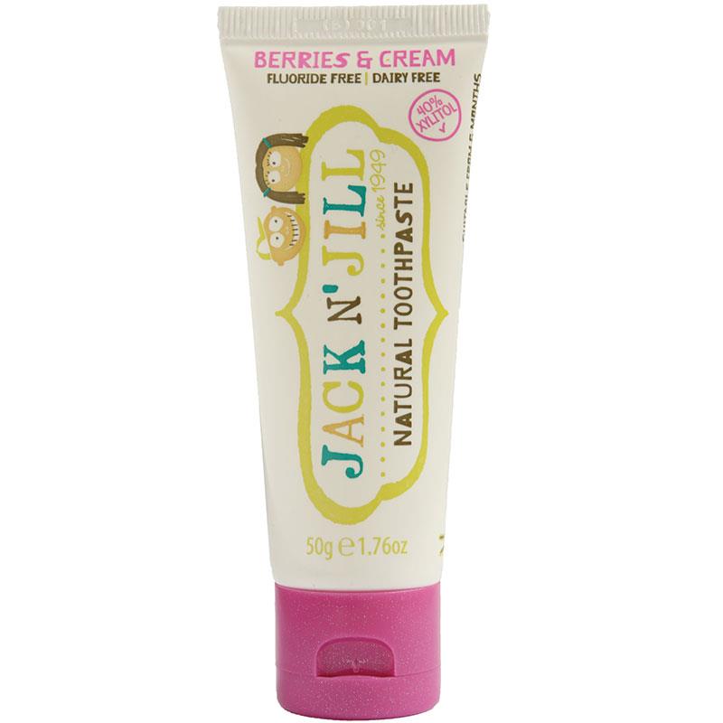 Jack & Jill Toothpaste - Berries and Cream 50g