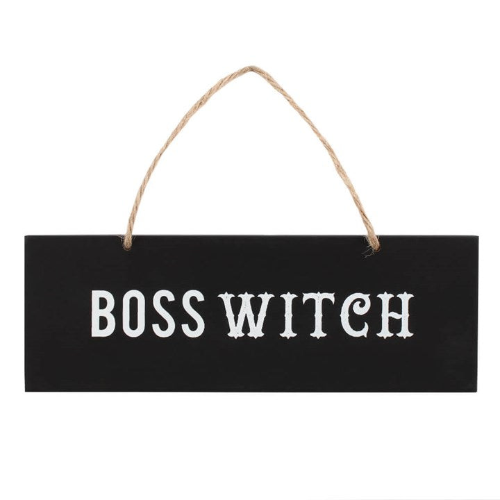 Wall Sign "Boss Witch"