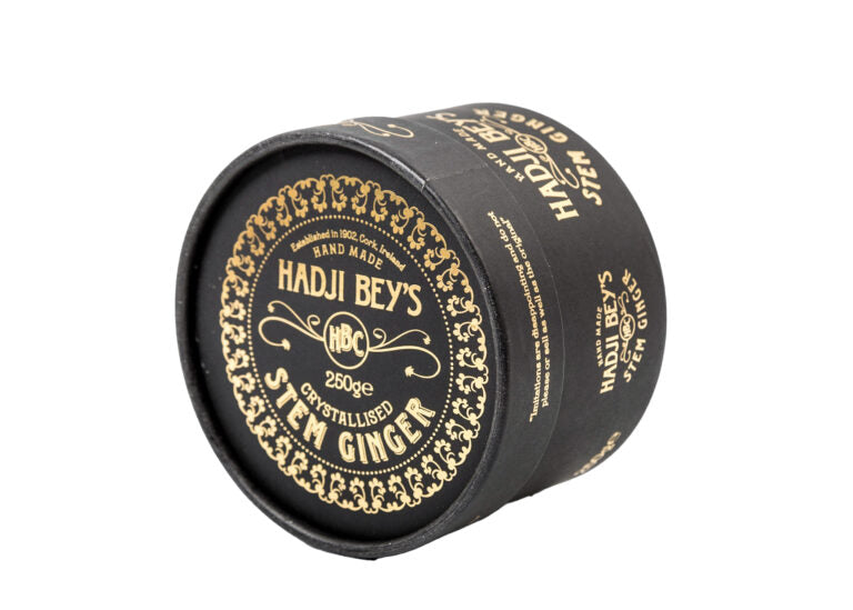 Hadji Beys Hand Made Turkish Delight Stem Ginger Gift Pack 250g