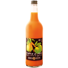 James White Organic Carrot & Apple Juice 25c