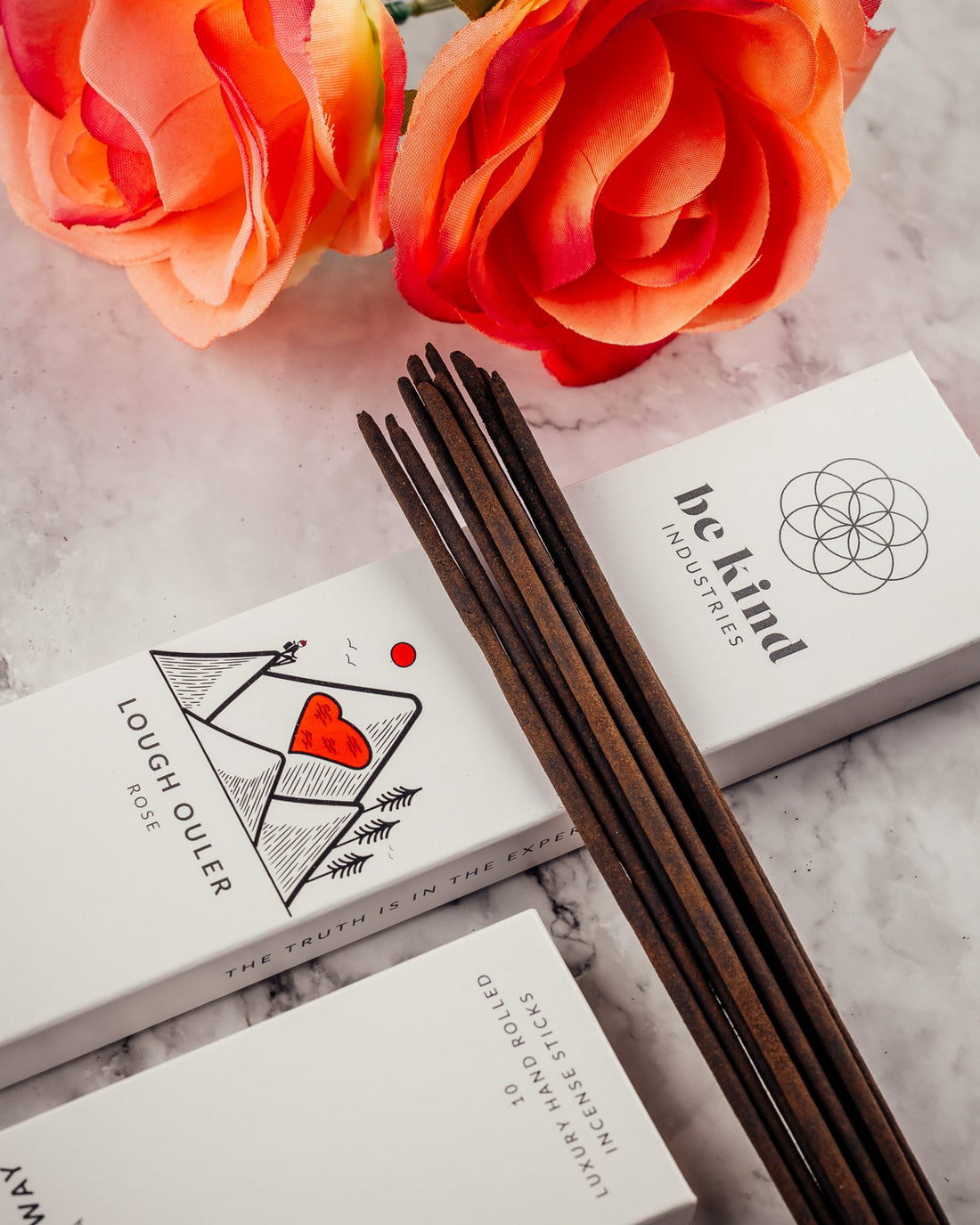 Be Kind Incense Sticks Luxury Hand Rolled (10) Lough Ouler Rose