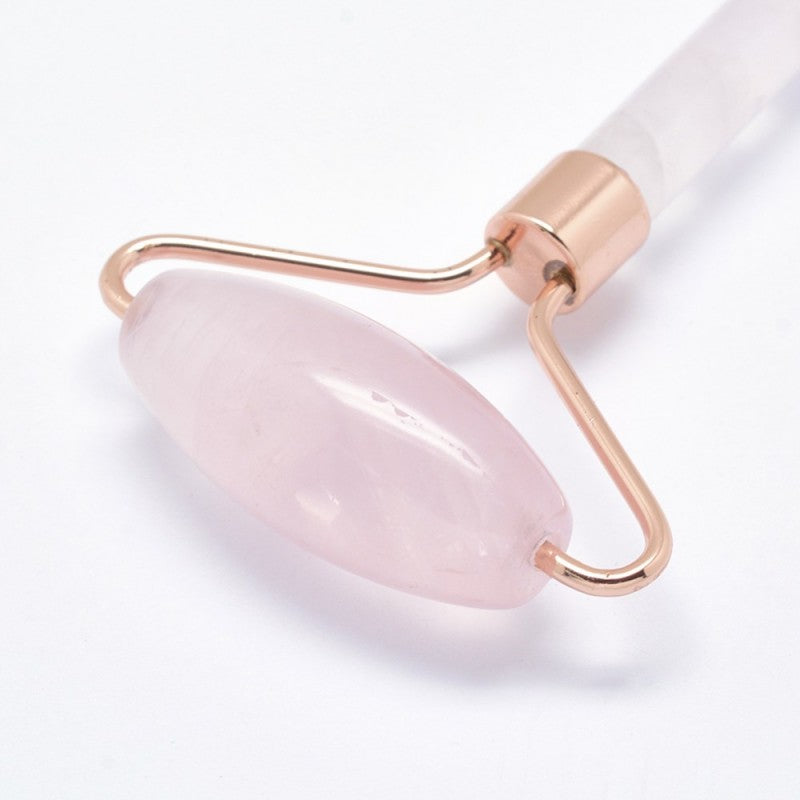 Rose Quartz Dual-Ended Face Roller