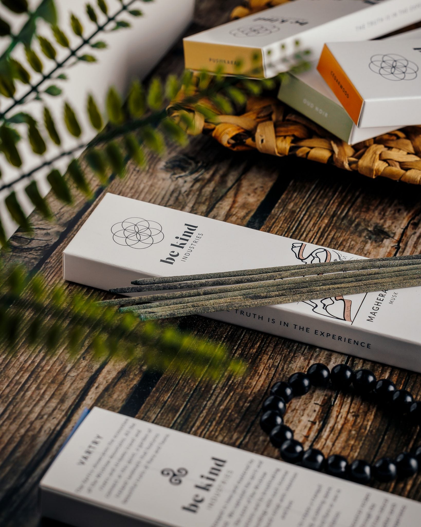 Be Kind Incense Sticks Luxury Hand Rolled (10) Magheramore Musk