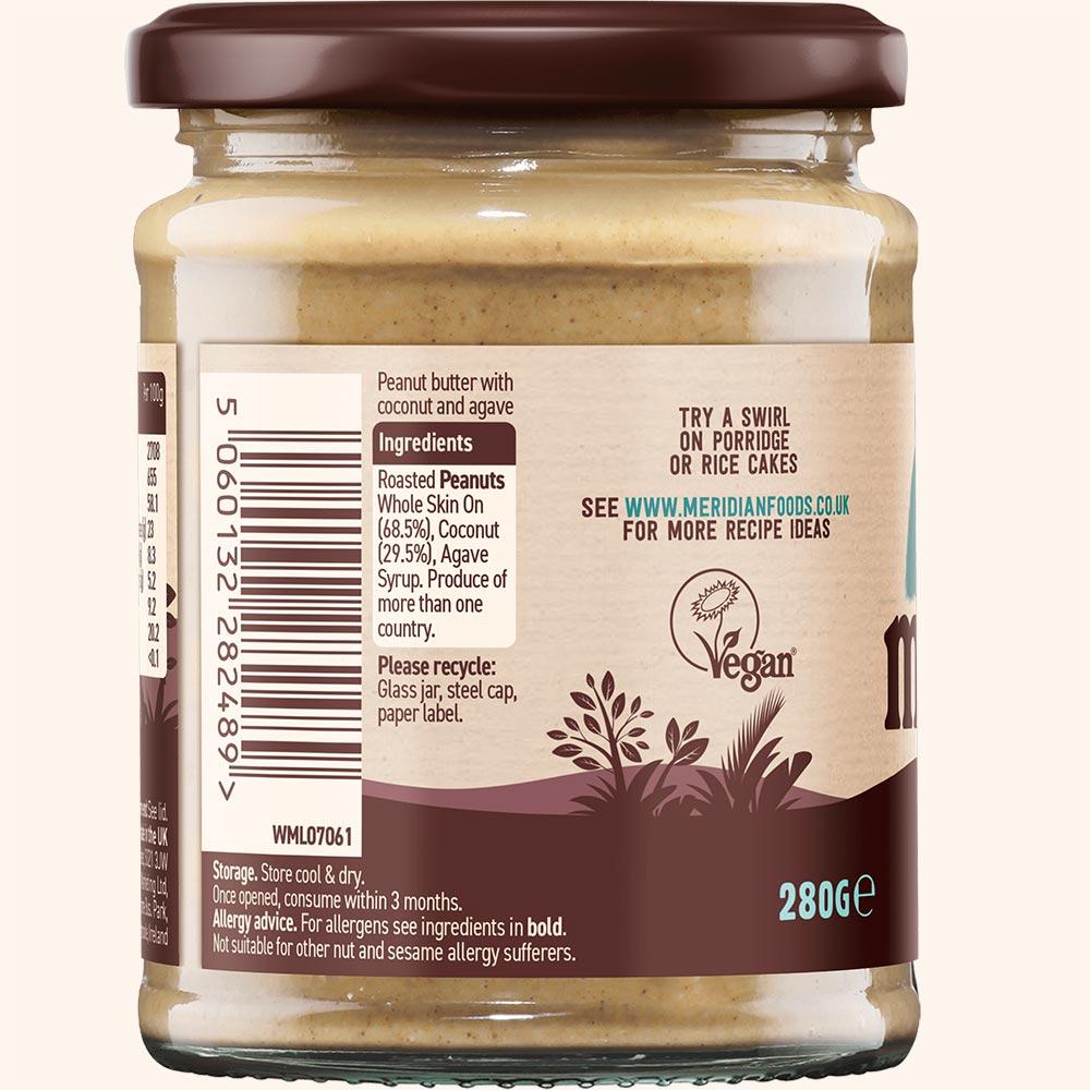 Meridian Coconut & Peanut Butter 280g