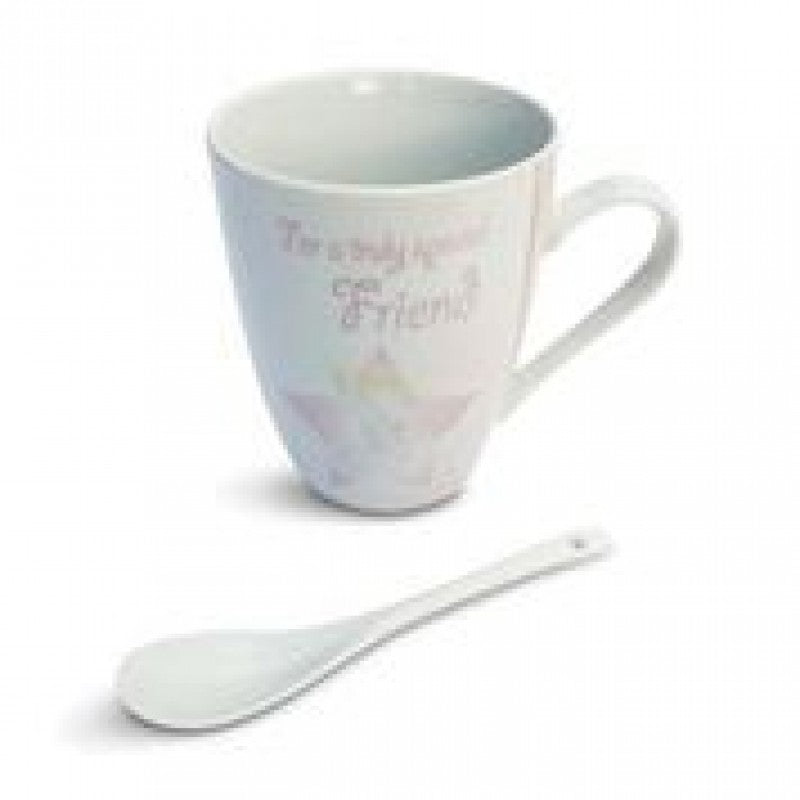 Ceramic Mug & Spoon (Boxed) "Special Friend"