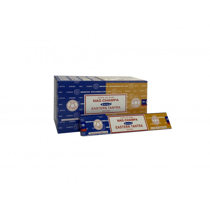 Incense Sticks Satya - Nag Champa Eastern Tantra - 16g (approx 15 Sticks)
