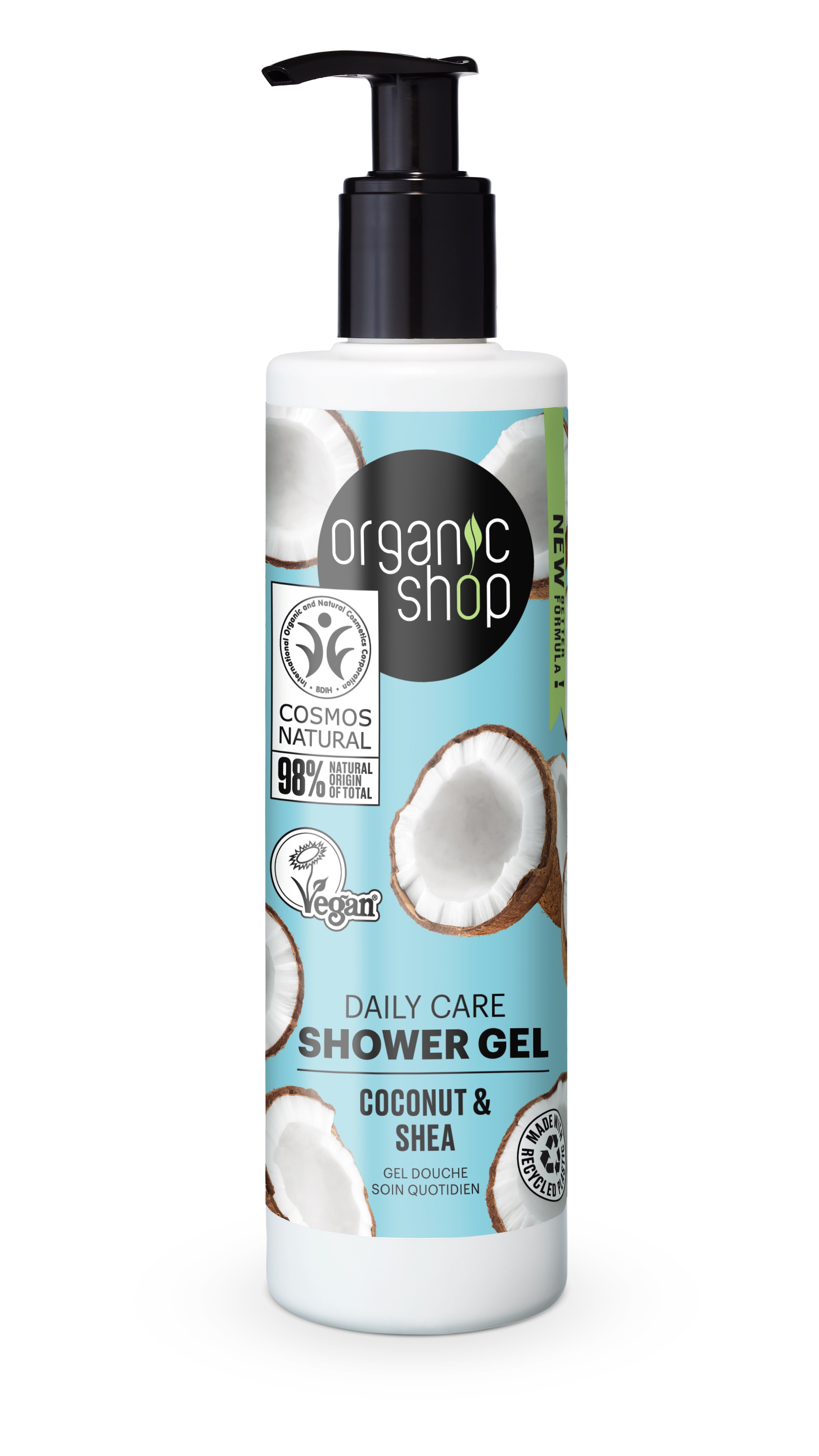 Organic Shop Daily Care Shower Gel (Coconut & Shea) 280ml