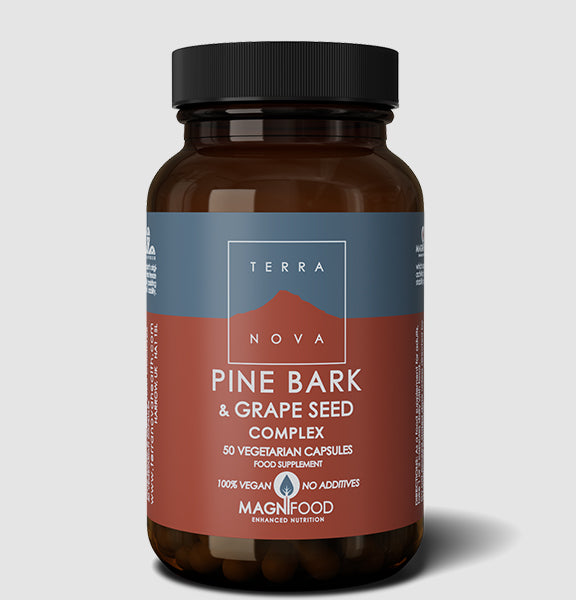 Terranova Pine Bark & Grape Seed Complex (50 Caps)