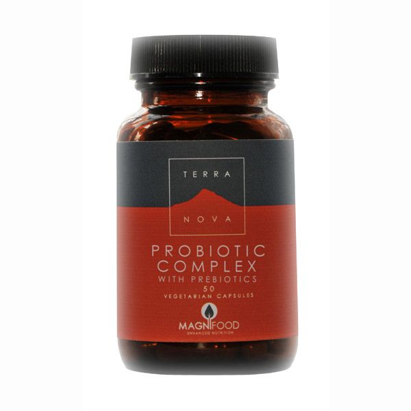Terranova Probiotic Complex w/Prebiotics (50 Veg Caps)
