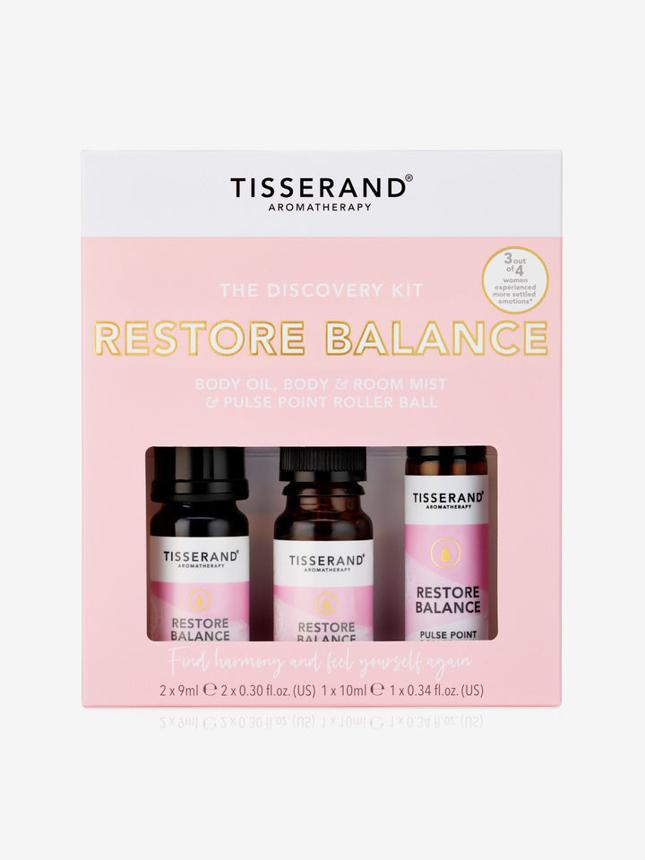 Tisserand The Discovery Kit "Restore Balance 3 Pk