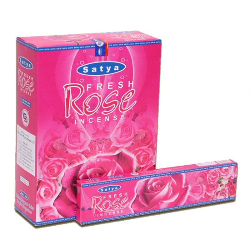 Incense Sticks Satya - Fresh Red Rose 20g