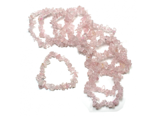 Bracelet Chip Rose Quartz 53mm