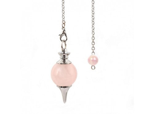 Pendulum Ball - Rose Quartz