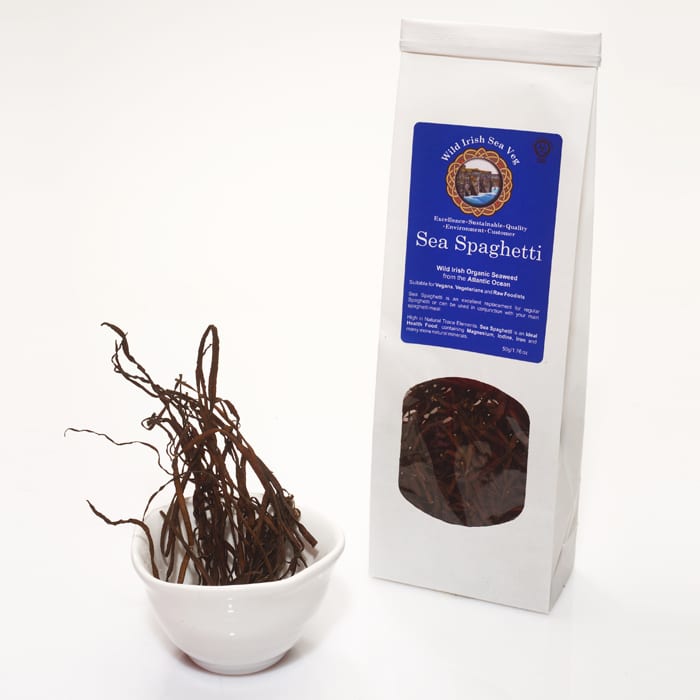Wild Irish Seaweed - Organic Sea Spaghetti 50g Bag