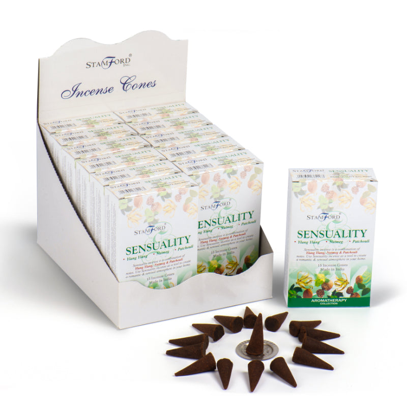 Incense Cones - Sensuality - 15 Cones