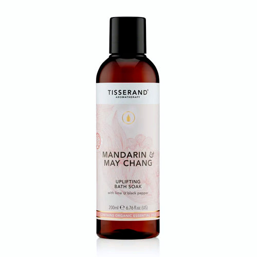 Tisserand Mandarin & May Chang Uplifting Bath Soak 200ml