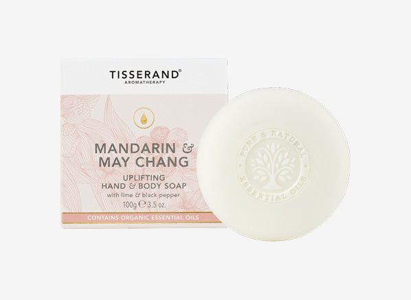 Tisserand Mandarin & May Chang Uplifting Soap 100g