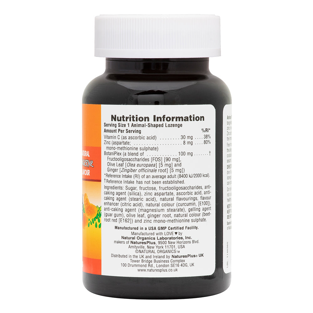 Natures Plus Animal Parade Kid Zinc Lozenges 90&