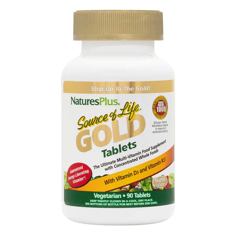 Natures Plus "Source of Life" GOLD Tablets 90&