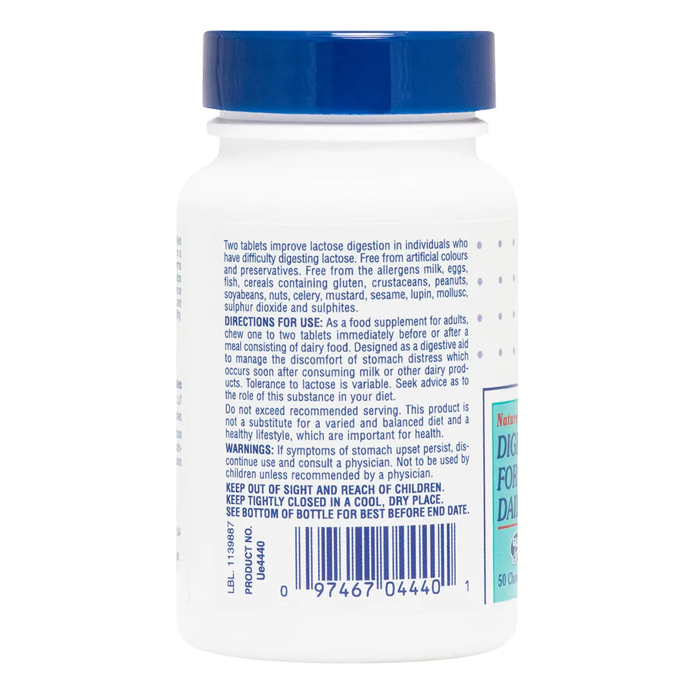 Natures Plus "Say Yes To Dairy" (50 Chewable Tablets)