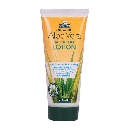 Aloe Vera Organic After Sun Lotion