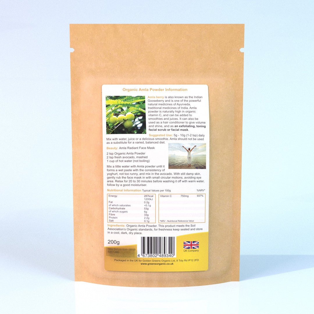 Golden Greens Natural Amla Powder 200g