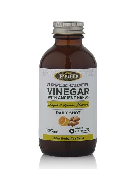 FMD Apple Cider Vinegar Ginger & Lemon (w/Mother) 500ml