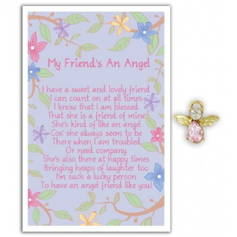 Angel Song Pins - "My Friend&