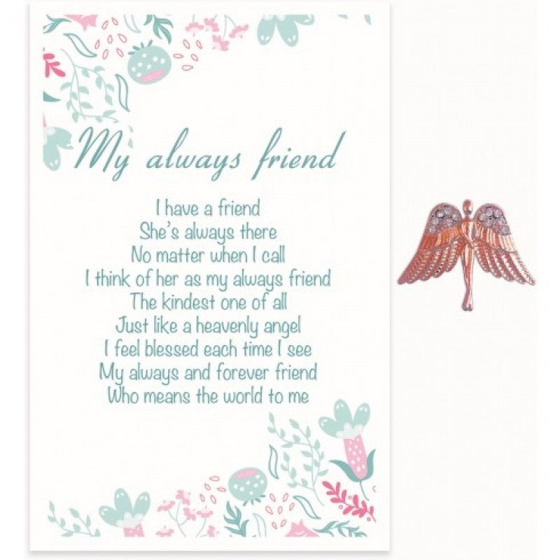 Angel Story Pins - "My Always Friend"