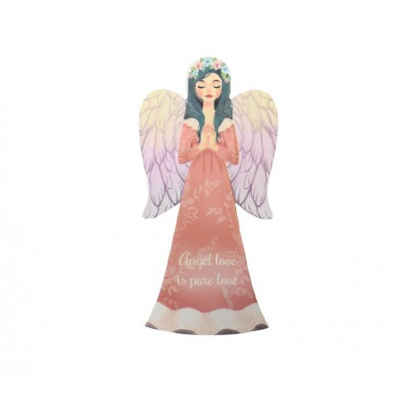Angel Wings Plaque - Angel Love Is Pure Love