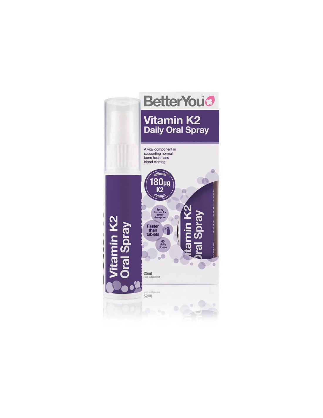 Better You Vitamin K2 Daily Oral Spray 25ml