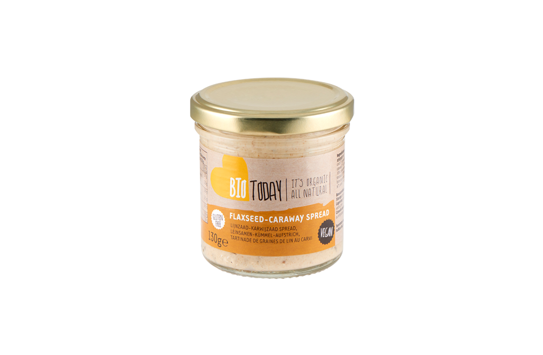 Bio Today Seeds Spread (Flaxseed & Caraway) 130g