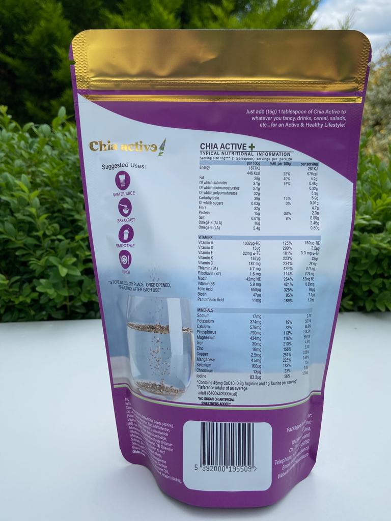 Chia Active + 400g