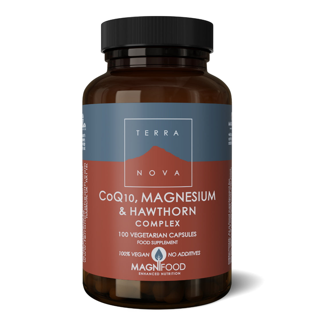 Terranova CoQ10 Magnesium & Hawthorn Complex (100 Veg Caps)